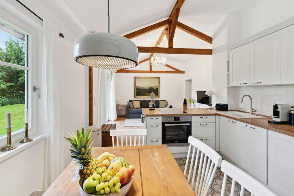 Idylisches Cottage Mit Reh 韦尔策 外观 照片