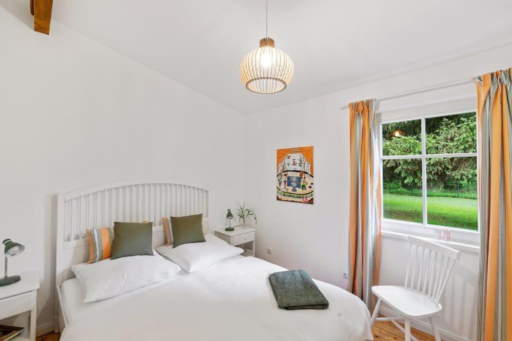 Idylisches Cottage Mit Reh 韦尔策 外观 照片