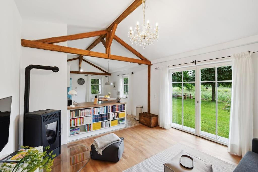 Idylisches Cottage Mit Reh 韦尔策 外观 照片